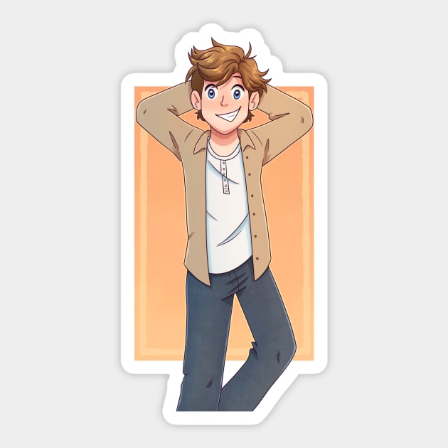 Jack Sticker by archervale